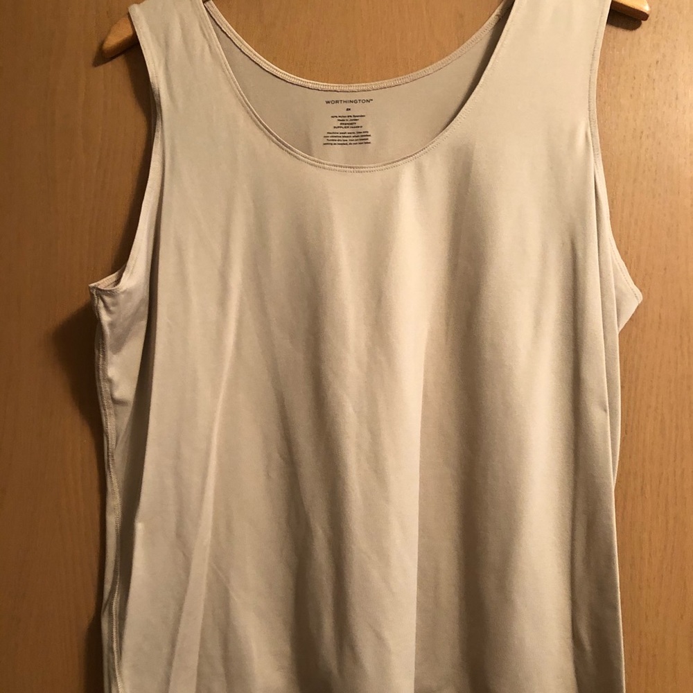 Beige tank top